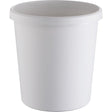 Objekt Papierkorb 18 Liter mit Griffrand Lichtgrau