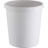 Objekt Papierkorb 18 Liter mit Griffrand Lichtgrau