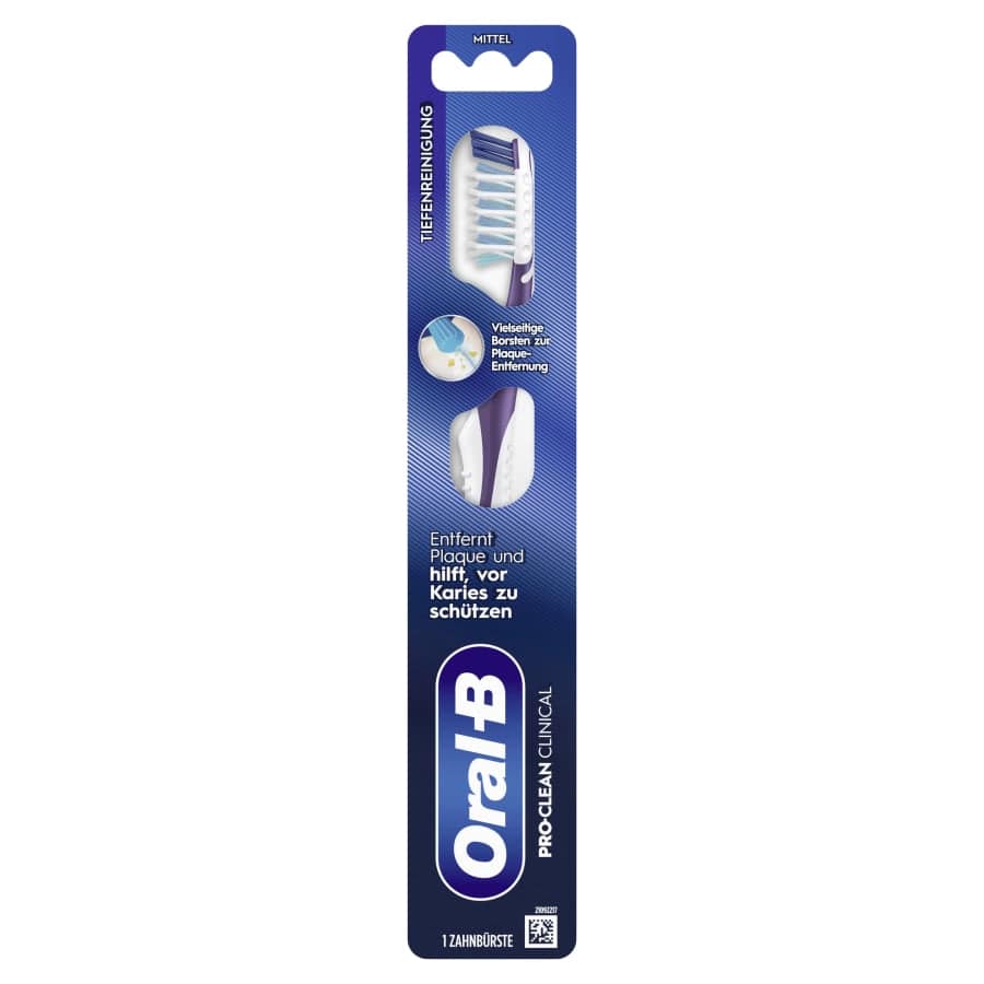 Oral-B Pro-Clean Clinical Cross-Action Zahnbürste, Medium