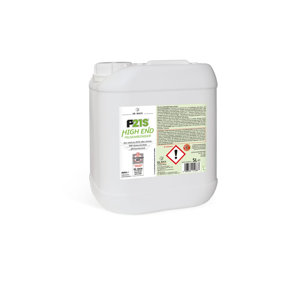 P21S HIGH END Felgenreiniger mit Wirkindikator 5 Liter Kanister
