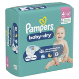 Pampers Baby Dry 4 Maxi Windeln, 9-14 kg 1 Single Packung = 31 Windeln