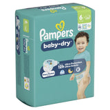 Pampers Baby Dry 6 Extra Large Windeln, 13-18 kg 1 Single Packung = 24 Windeln