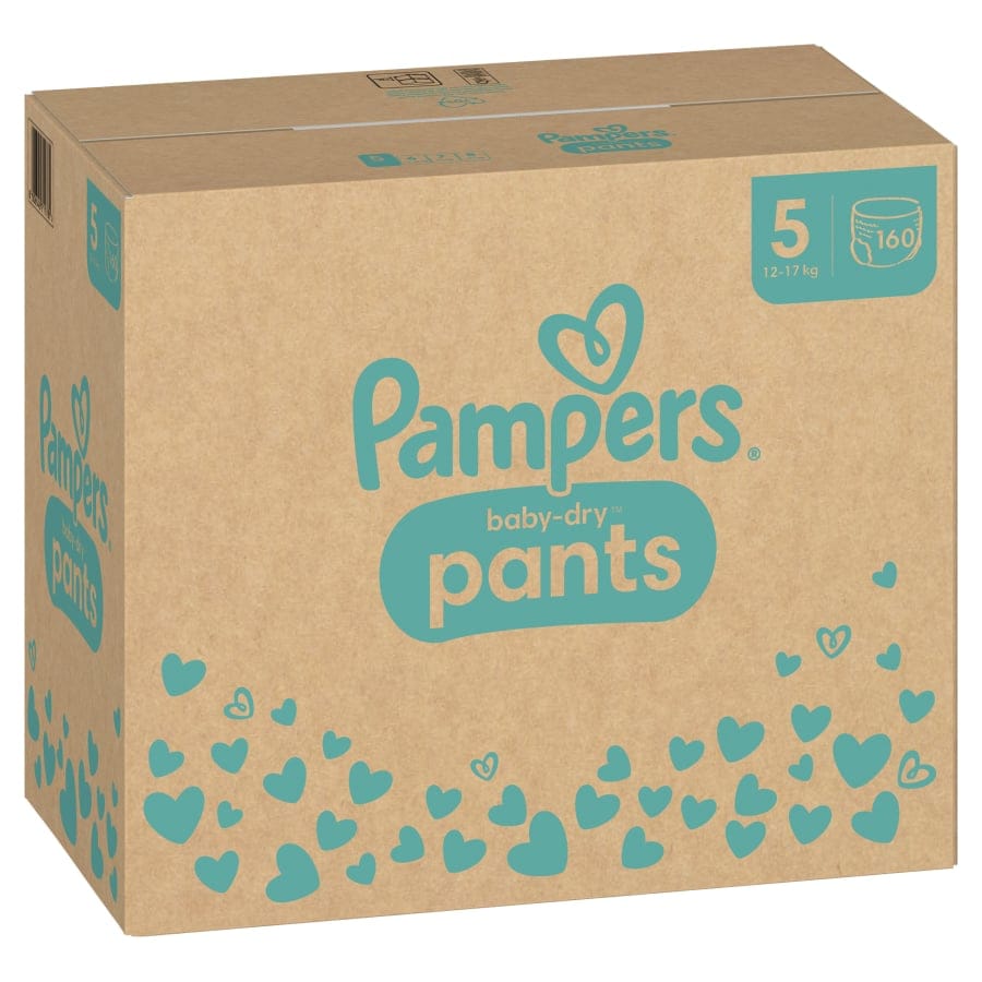 Pampers Baby Dry Pants 5 Junior Windeln, 12-17 kg