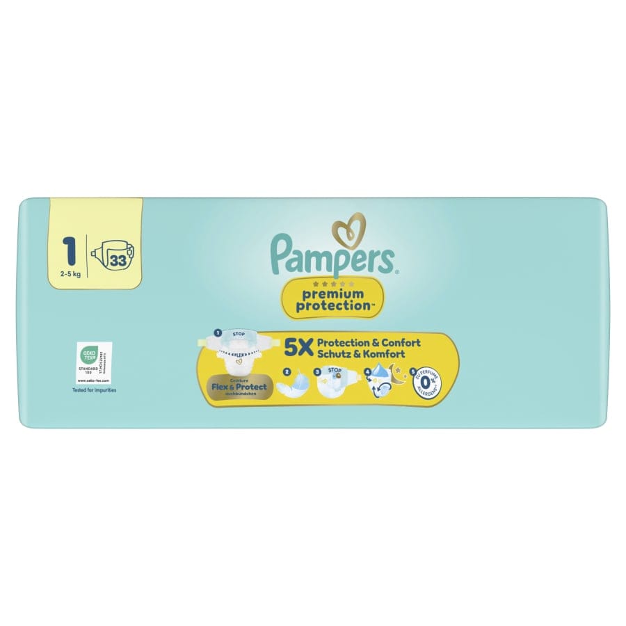 Pampers Premium Protection 1 Newborn Windeln, 2-5 kg