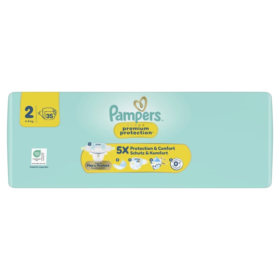 Pampers Premium Protection 2 Mini Windeln, 4-8 kg, Größe 2