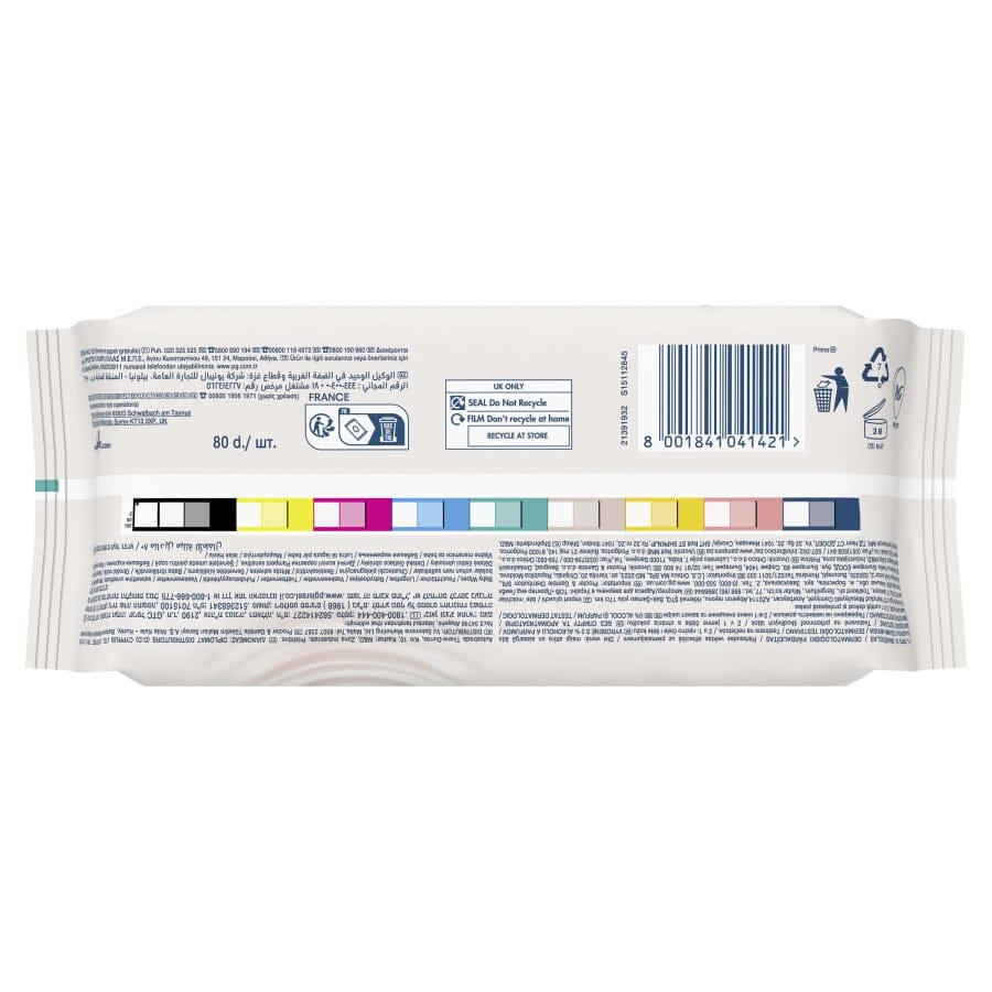 Pampers Sensitive Feuchttücher, parfümfrei