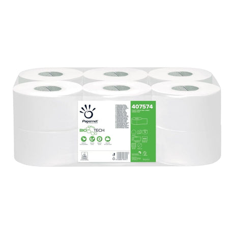 Papernet Bio Tech Toilettenpapier 2-lagig Mini Jumborollen