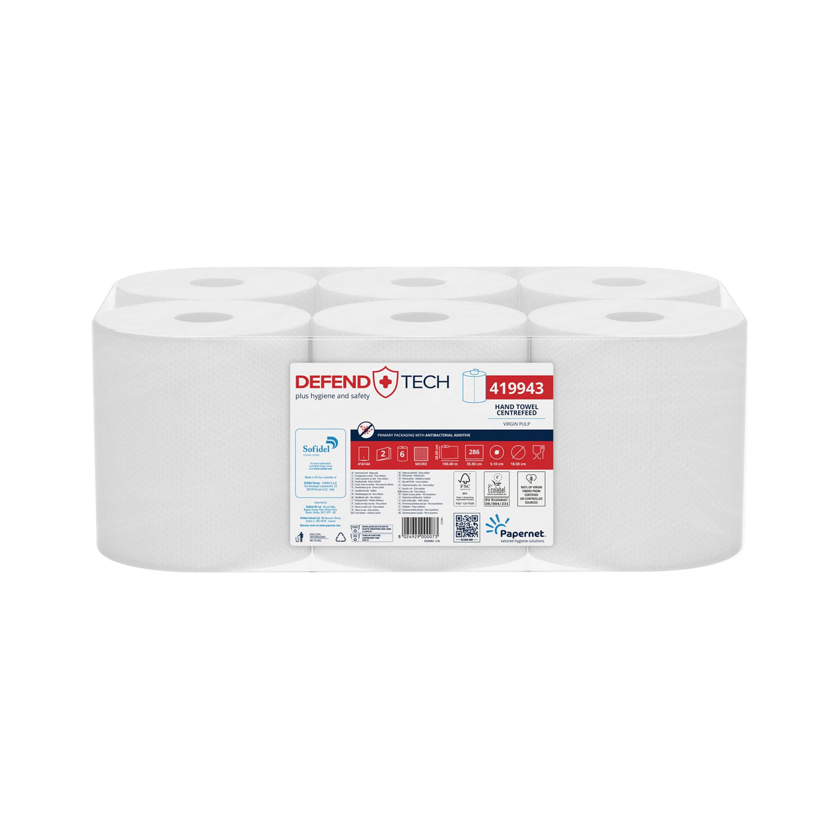 Papernet CF Defend-Tech Handtuchrollen Micro-Prägung Hygienische