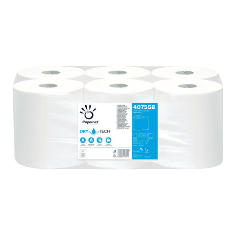 Papernet Dry Tech Autocut Handtuchrolle 2-lagig saugstark