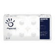 Papernet Toilettenpapier 4-lagig weiß Zellstoff 1 Packung = 8 Rollen à 150 Blatt