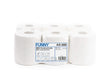 Papierhandtuch-Rolle, 1-lagig, weisslich