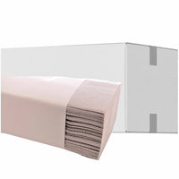 Papierhandtücher 1-lagig 25 x 23 ZZ Falz 1 Karton = 20 x 250 = 5.000 Blatt