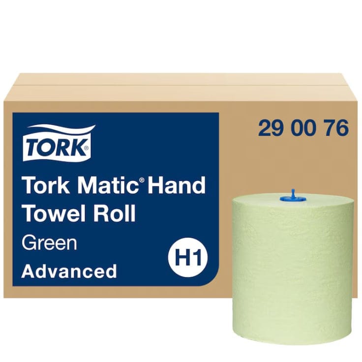 Tork Matic Handtuchrollen H1 Advanced 2 lagig grün