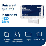 Tork PeakServe Endlos Papierhandtuch H5 weiß