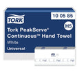 Tork PeakServe Endlos Papierhandtuch H5 weiß