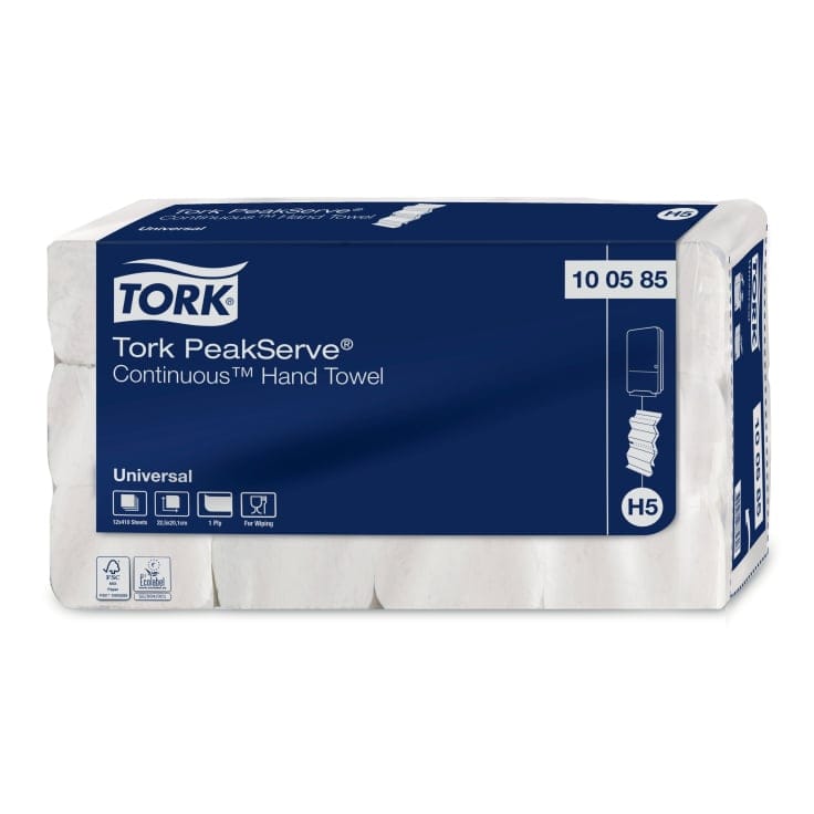 Tork PeakServe Endlos Papierhandtuch H5 weiß