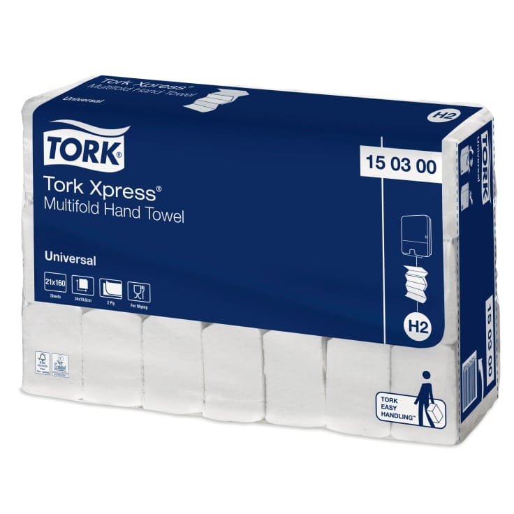 Tork Xpress H2 Papierhandtücher 2-lagig nassfest weich