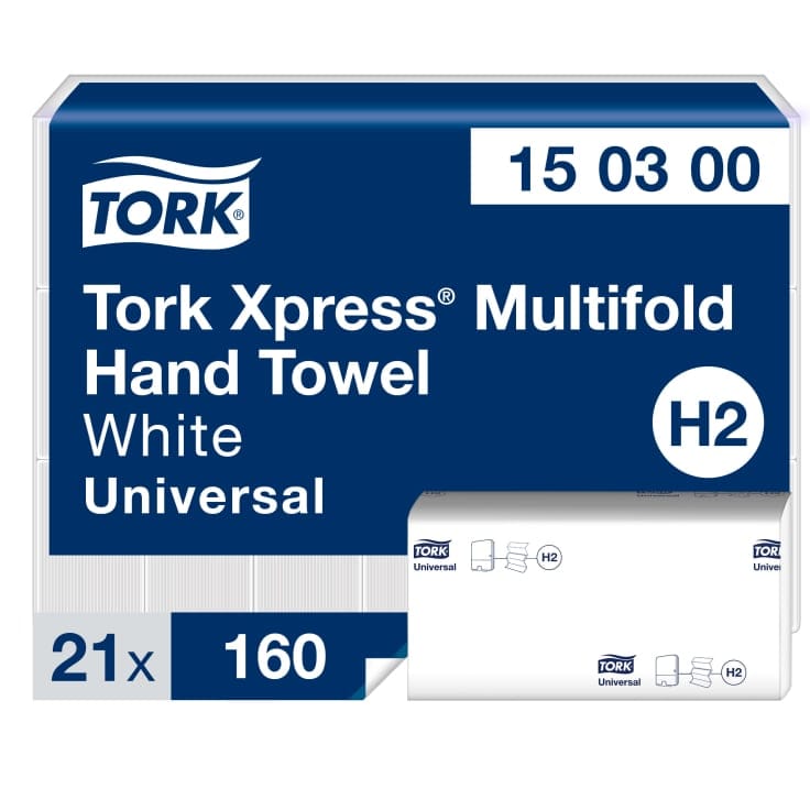 Tork Xpress H2 Papierhandtücher 2-lagig nassfest weich