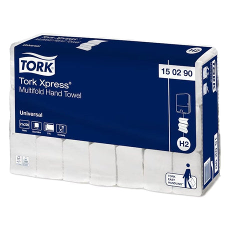 Tork Xpress Multifold Papierhandtücher 2-lagig hygienische Handtrocknung