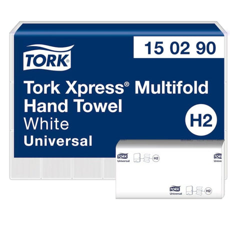 Tork Xpress Multifold Papierhandtücher 2-lagig hygienische Handtrocknung