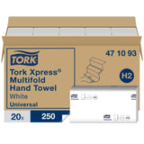 Tork Xpress Papierhandtücher H2 Universal 1-lagig Handtrocknung