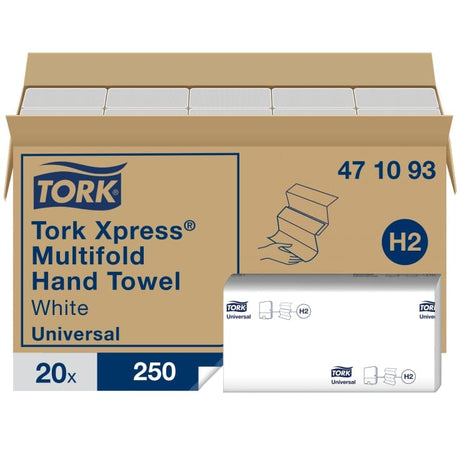 Tork Xpress Papierhandtücher H2 Universal 1-lagig Handtrocknung