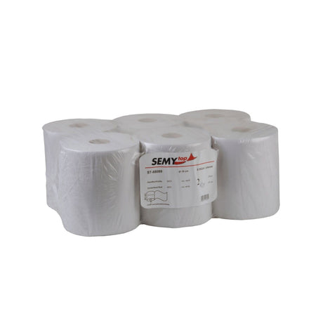 Papierhandtuchrolle, Ø 19 cm, 2-lagig, weißlich