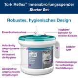 Tork Reflex Innenabrollungsspender tragbar Einzelblattausgabe hygienische