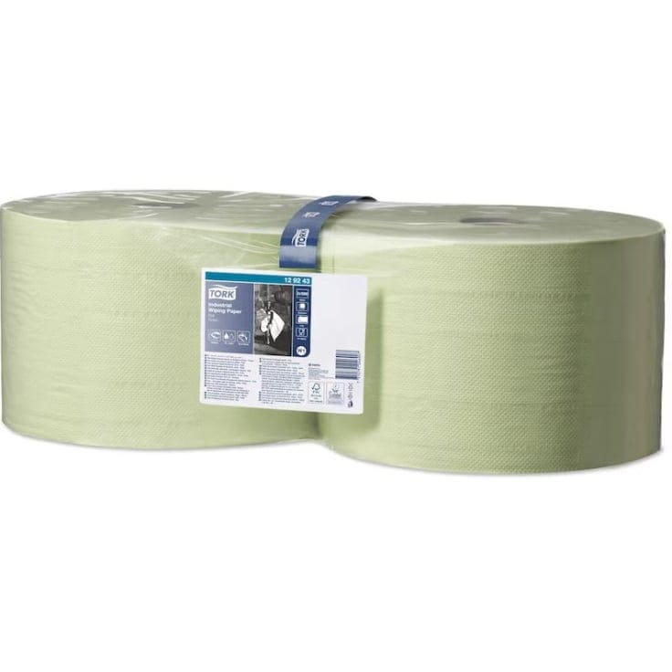 Tork Industrie Papierwischtücher 2-lagig grün