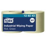 Tork Industrie Papierwischtücher 2-lagig grün