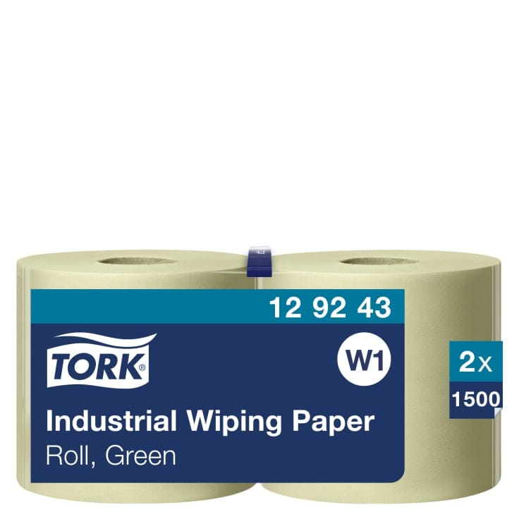 Tork Industrie Papierwischtücher 2-lagig grün