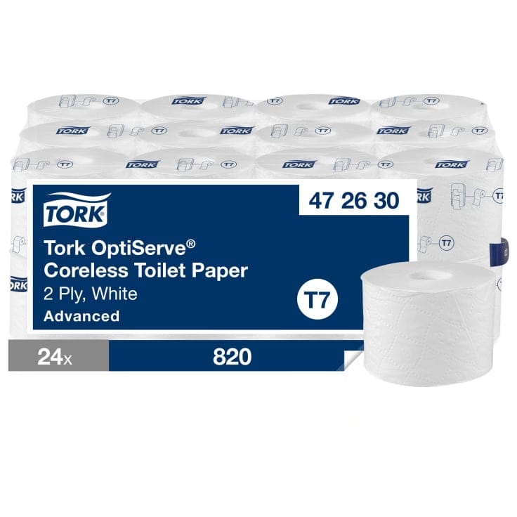 Tork OptiServe Toilettenpapier 2-lagig weiß Rollen Toilettenhygiene