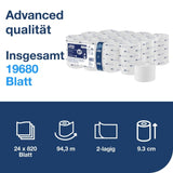Tork OptiServe Toilettenpapier 2-lagig weiß Rollen Toilettenhygiene