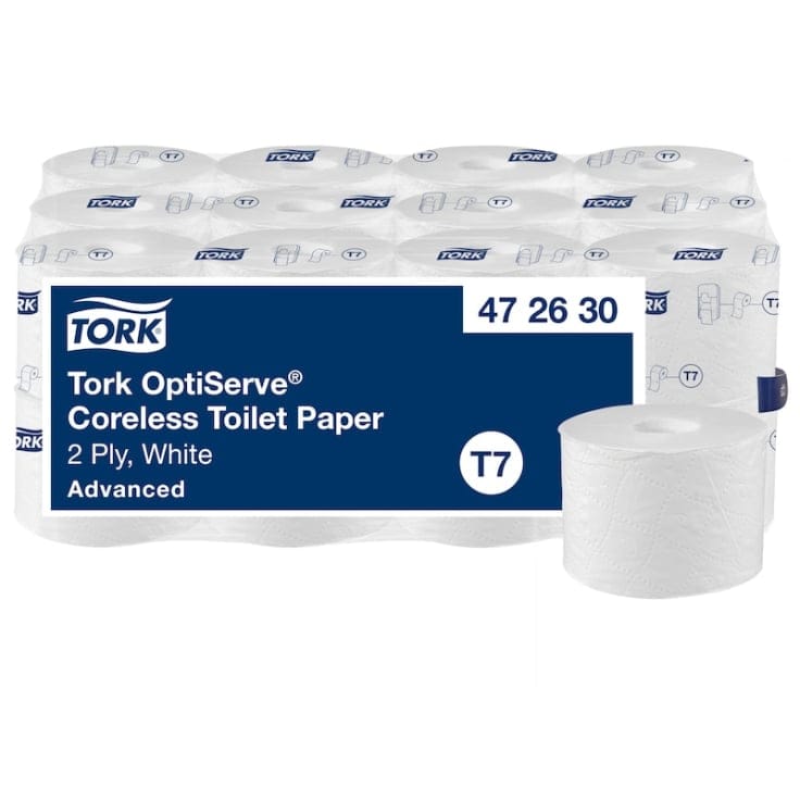 Tork OptiServe Toilettenpapier 2-lagig weiß Rollen Toilettenhygiene