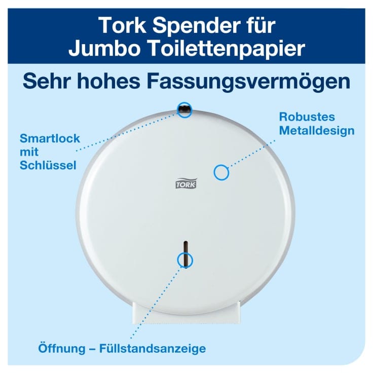 Tork Toilettenpapier Jumbo Spender Metall