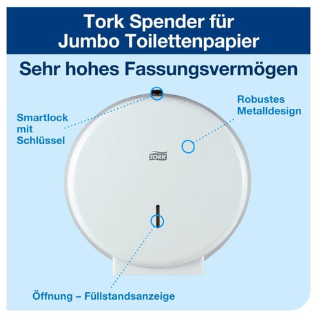Tork Toilettenpapier Jumbo Spender Metall