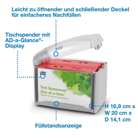 Tork Xpressnap Tischspender N4 grau Papierspender Gastronomie