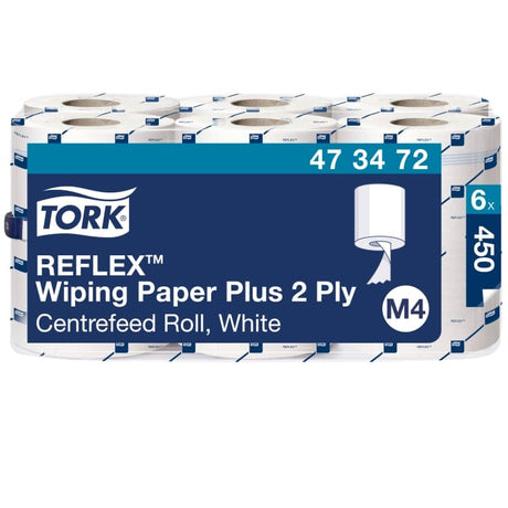 Tork Reflex Papierwischtücher 2-lagig M4 kompatibel Reinigung 67 m Weiß Masse B X T 19 4 X