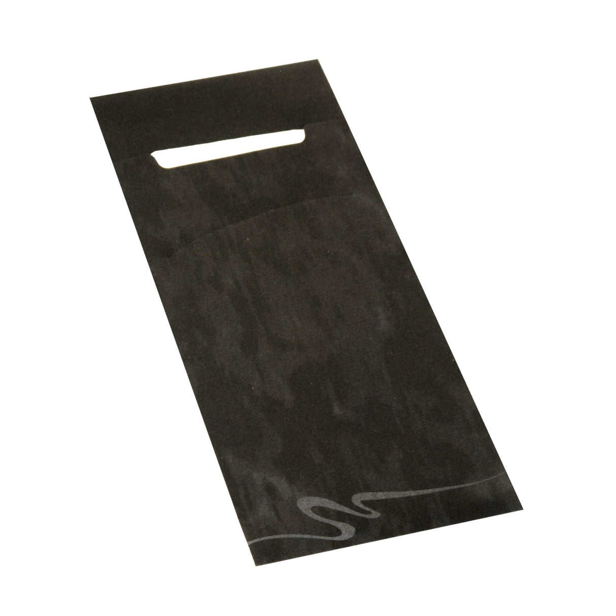Papstar Bestecktaschen, 20 x 8,5 cm, 2-lagig 1 Packung (520 Stück), Schwarz