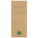 Papstar Bestecktaschen mit Aufdruck, 20 x 8,5 cm, 2-lagig