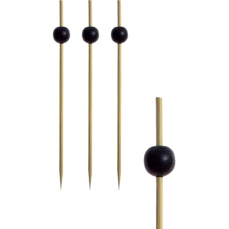Papstar Black Pearl Fingerfood-Spieße