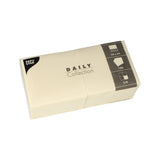 Papstar DAILY Collection Servietten, 24x24 cm, 1/4, champanger