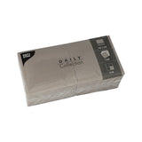 Papstar DAILY Collection Servietten, 24x24 cm, 1/4 Falz, grau
