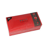 Papstar DAILY Collection Servietten, 24x24 cm, 1/4 Falz, rot
