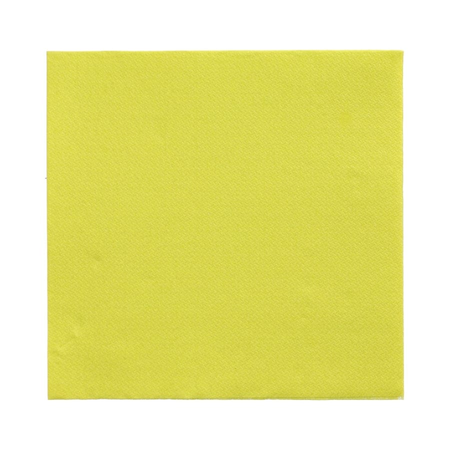Papstar DAILY Collection Servietten, 32x32 cm, 1/4, limonengrün