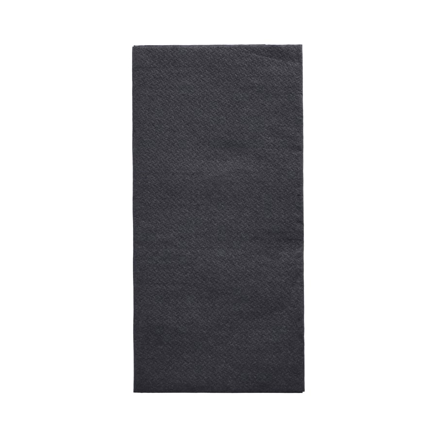Papstar DAILY Collection Servietten, 32x32 cm, 1/8 Falz, schwarz