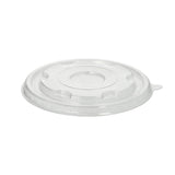 Papstar Deckel R-PET, Ø 17 cm, für Zuckerrohrschalen