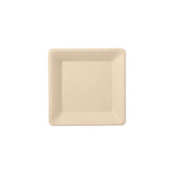 Papstar Einwegteller, Zuckerrohr, 15,5 x 15,5 cm, stabil