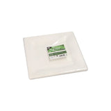 Papstar Einwegteller Zuckerrohr, 26 x 26 cm, stabil