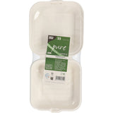 Papstar Hamburger Boxen pure, Zuckerrohr